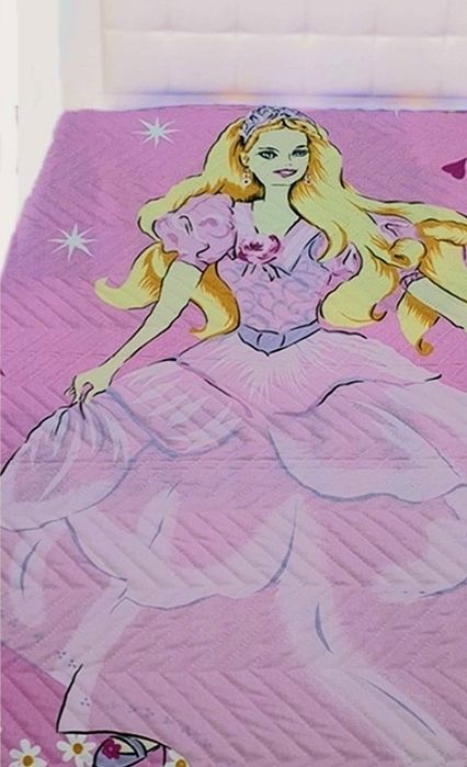 Детско двулицево шалте/покривало 100%памук