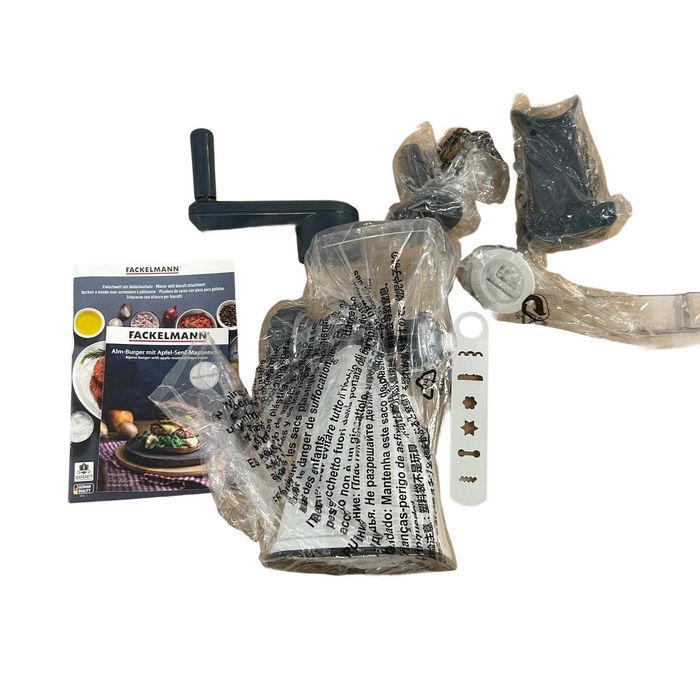 Fackelmann EasyPrepare месомелачка с приставка за сладки, 6 части