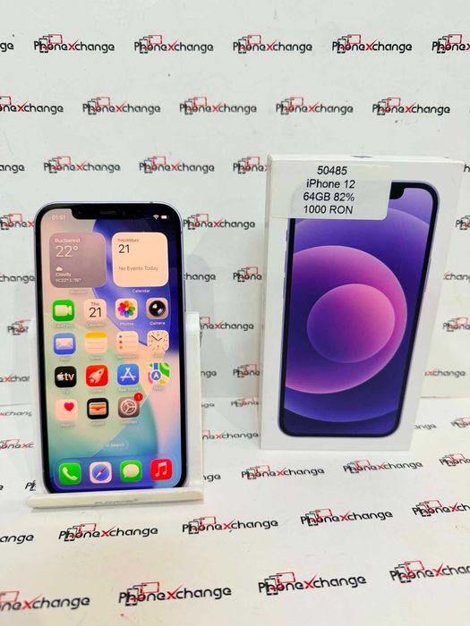 iPhone 12 Purple 64GB Neverlocked 50485
