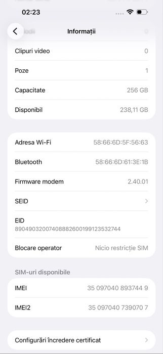 Iphone 16 Pro Max Natural 256 GB