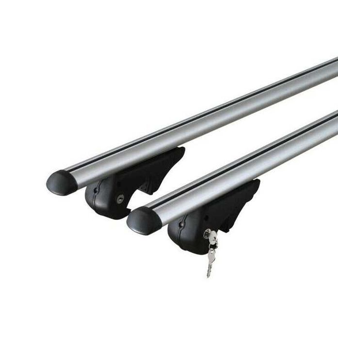 Алуминиеви греди багажник MENABO Brio за стандартен рейлинг 120см