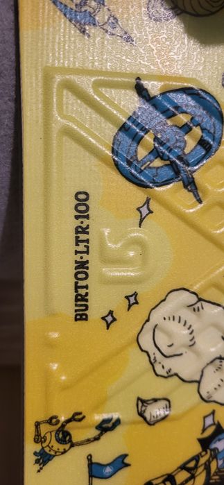 Placa snowboard Burton LTR 100 si legaturi Burton Grom