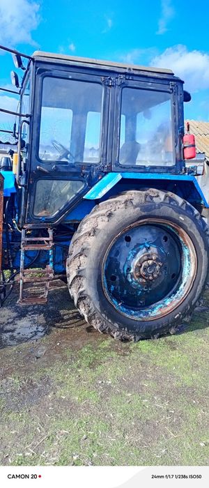 МТЗ-82 с Куном на ходу