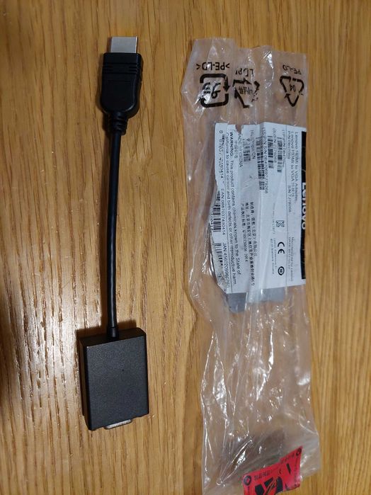 HDMI-VGA адаптер на LENOVO
