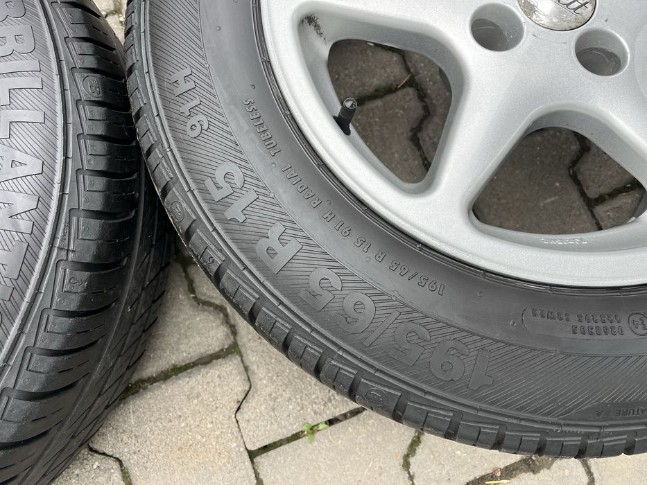 Jante aliaj 4x108mm, anvelope vara 195/65 R15, Citoren, Peugeot, Ford