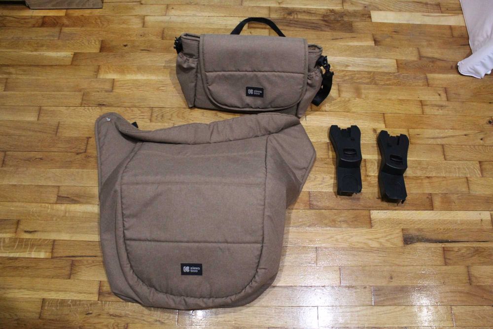 KIKKA BOO Комбинирана количка 3в1 CHERIE BEIGE