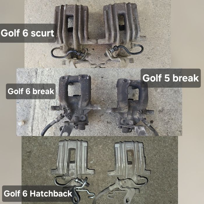 Etrieri etrier spate stanga dreapta Vw Golf 6 Golf 5 break hatchback