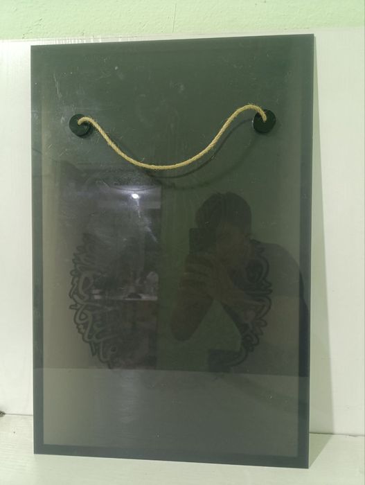 Oyat-al kursi  akril oynadan