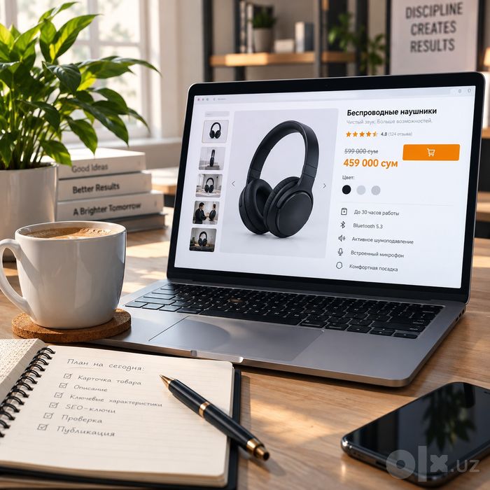 Создаю карточки товаров на UZUM MARKET