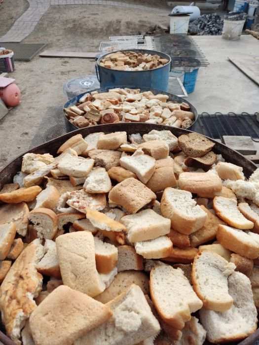 Хлеб для животных, отходы