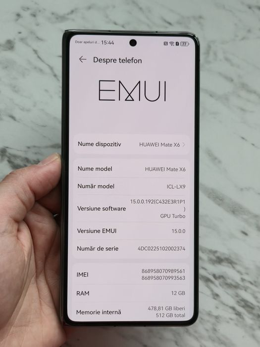 Vand/schimb Huawei Mate X6 512gb