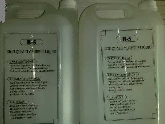 Lichid fum /baloane sapun 4,5l/ 5 l