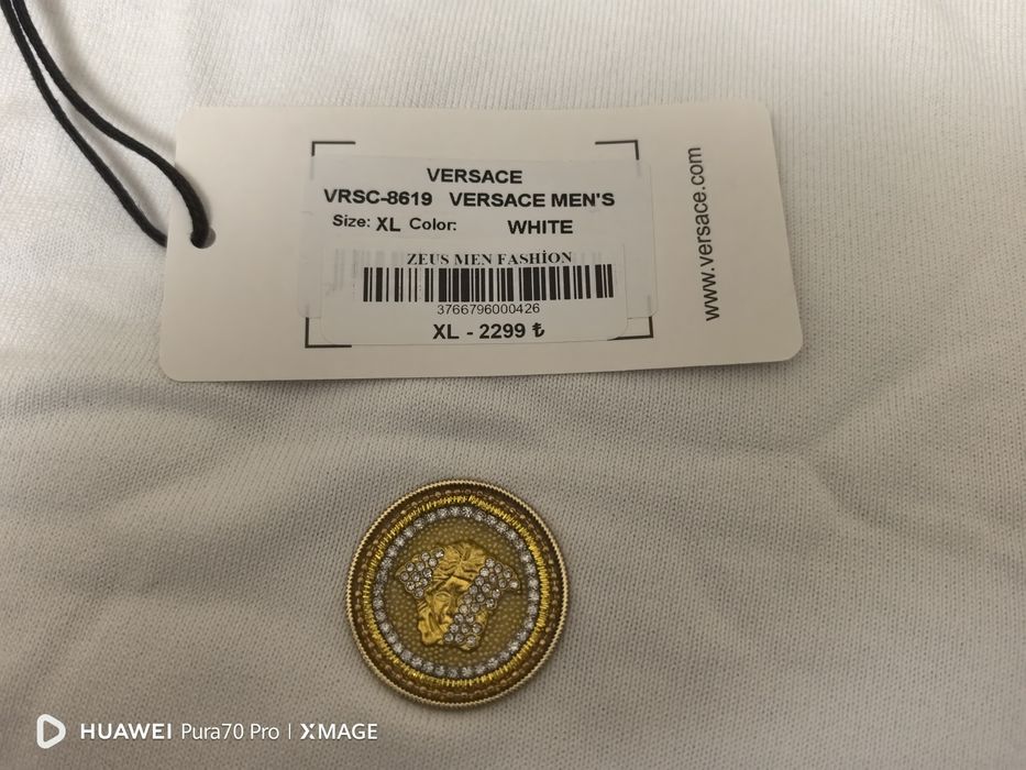 Футболка Поло Versace Турция!