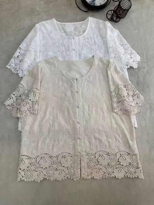 Красивые Блуза из Хлопка