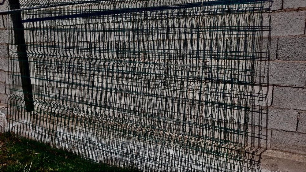 Сетка 3d (темно зеленый свет)