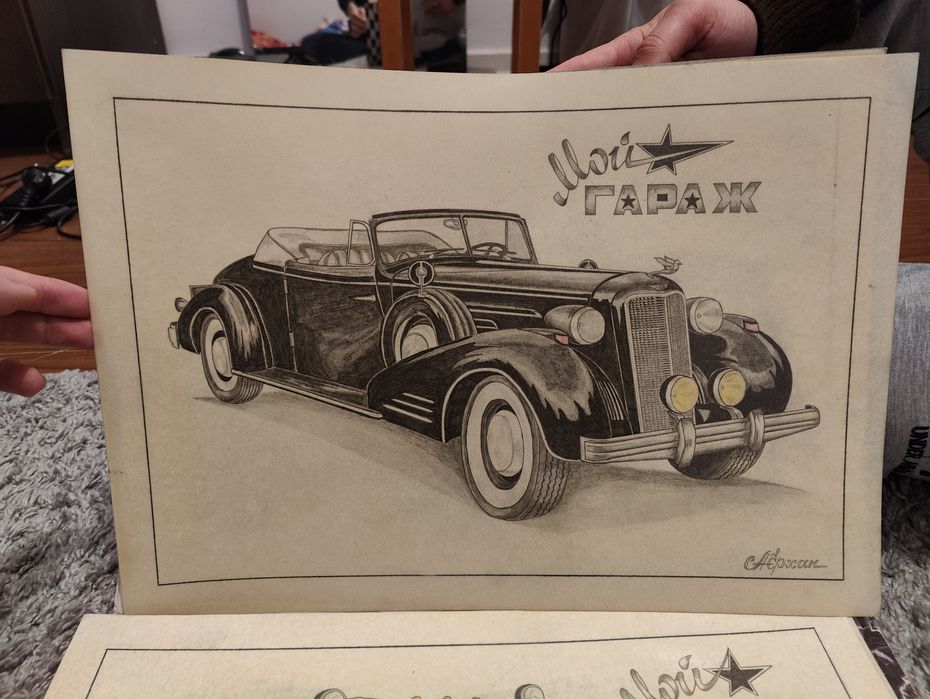 Рисунки ручная работа