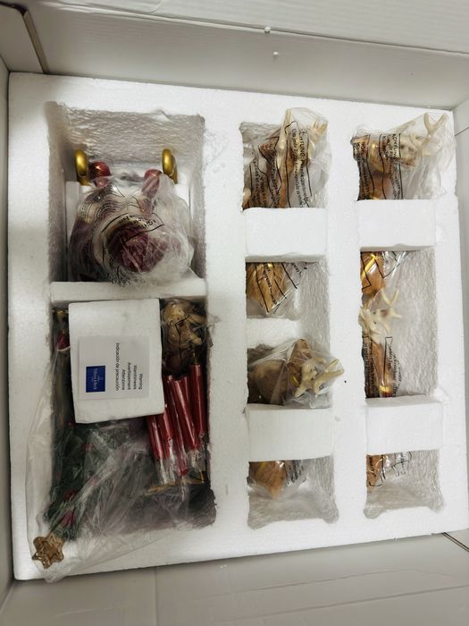 Villeroy & Boch: немецкий фарфор рождественские сани с музыкой