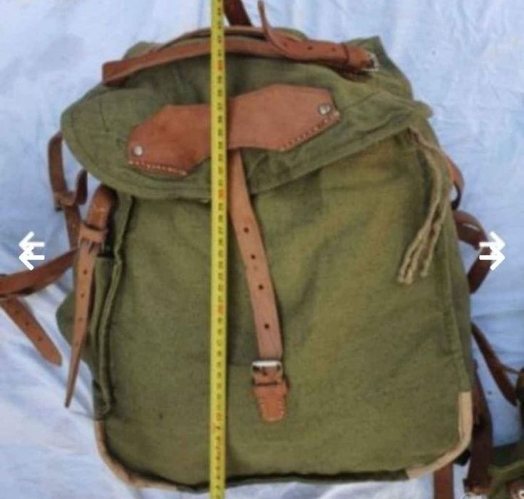 Военни раници от брезент