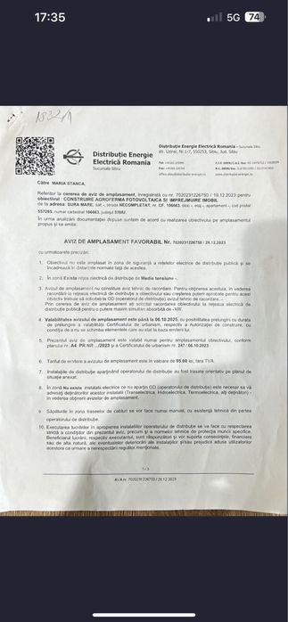 Vand teren 7 ha pentru parc fotovoltaic!