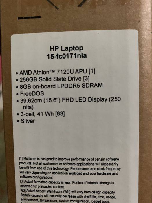 Ноутбук HP новый