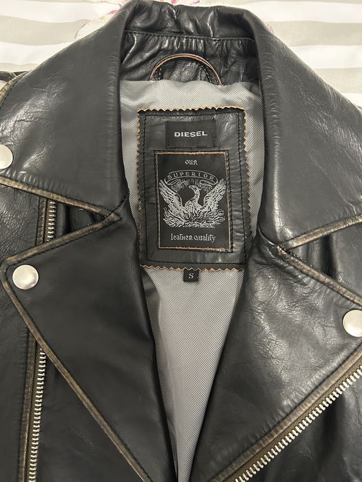 Geaca piele Diesel Originala !!!