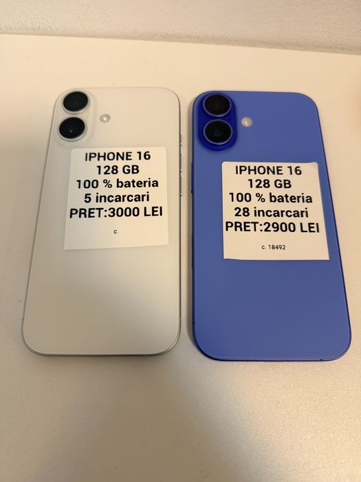 Iphone 16 100% bateria 128 gb