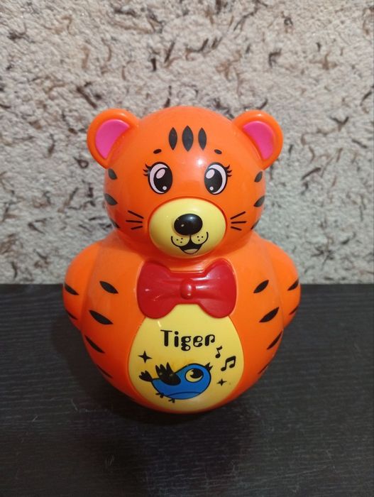 Неваляшка -Детская игрушка Тигр