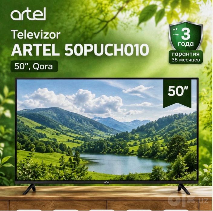 Telvizr Artel A-50PUCH010 UHD 4K  Google Tv . Для маниторь.