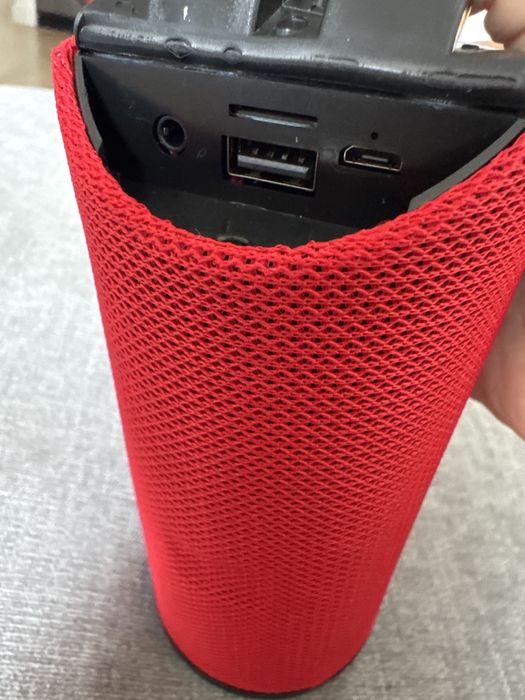 колонка красная новая