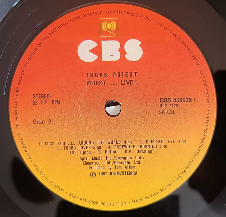 Грамофонна плоча PRIEST...LIVE!