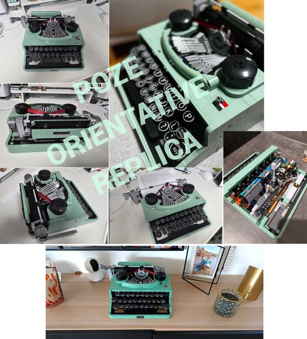 NOU TIP lego Masina de scris 21327 2079 piese