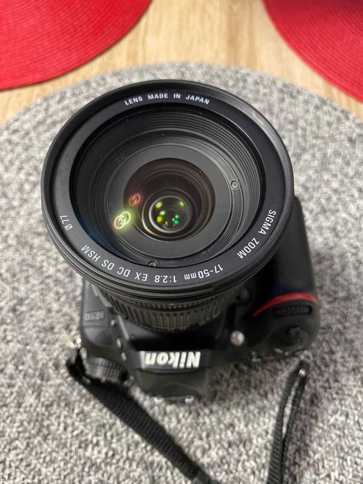 Nikon 7200 + Sigma 17-50 mm