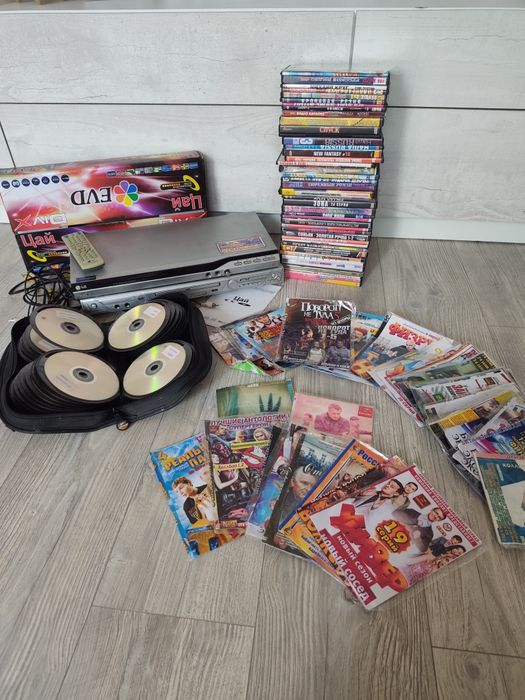 Продам  DVD плеер и диски