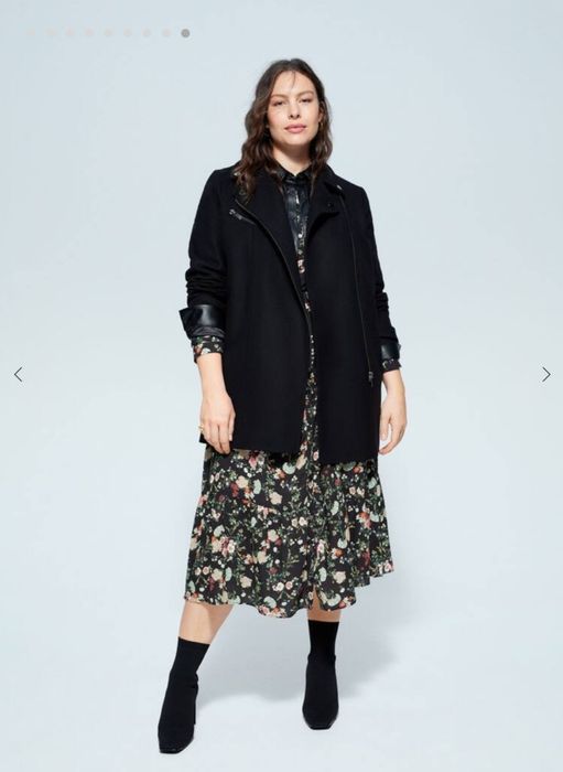 Палто Mango Violeta