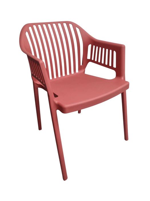 Стол Лукас полипропилен червен