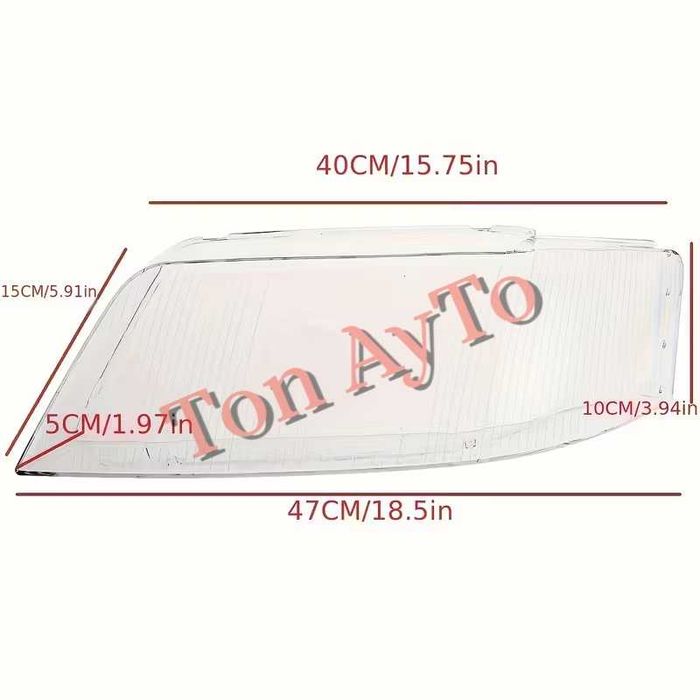 Капаци Стъкла Фарове Ауди А6 С5 Audi A6 C5 1999 - 2002 Стъкла Фарове Капаци Комплект