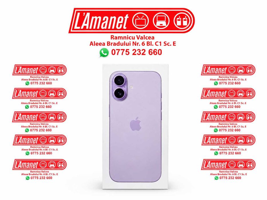 iPhone 17 Lavender 256GB Sigiliu Intact Garantie