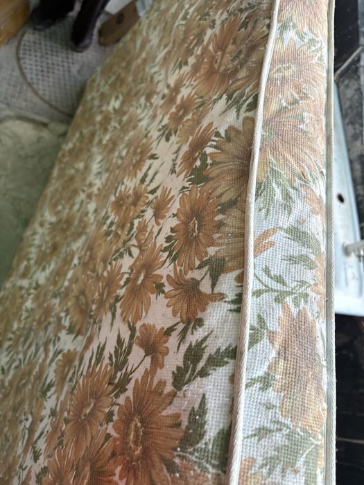 Cusca catel mare textil + saltea pentru catel