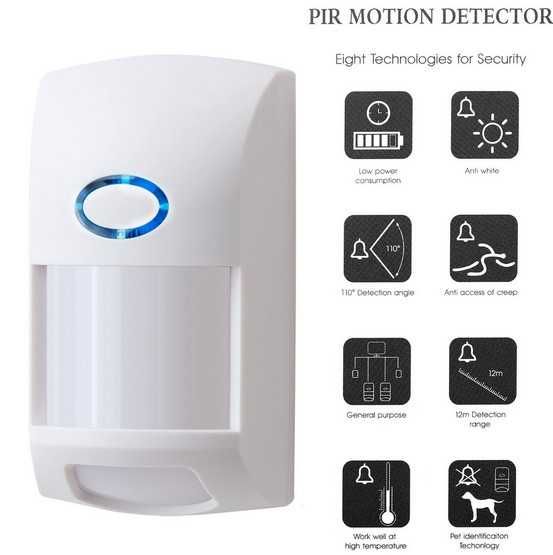 WiFi смарт датчик за движение PIR  - не засича животни до 25кг