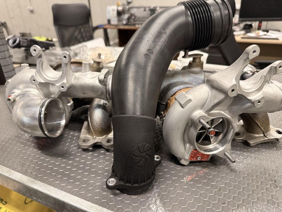 TTE Хибридни турбини за Bmw с S55 двигатели