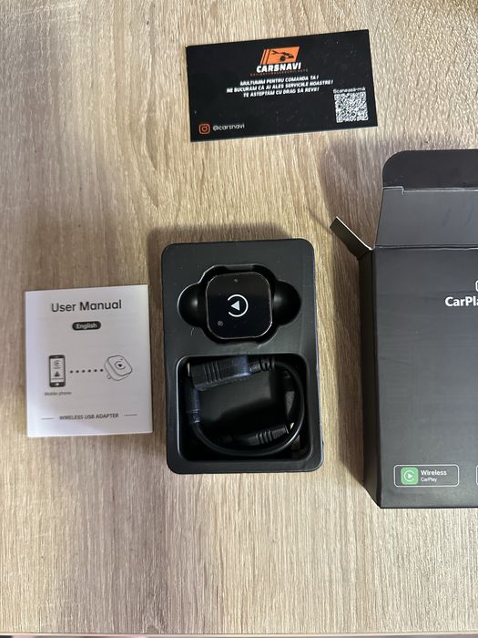 Adaptor Auto Carplay / Android auto Wireless Audi Vw Bmw Mercedes etc.