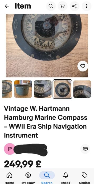 Vand busola vapor/navigatie/ girocompas