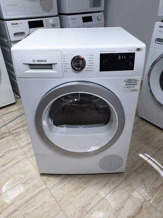 9кг - WiFi - Touch-Control Сушилня Bosch Термопомпа 12м Гаранция Бош