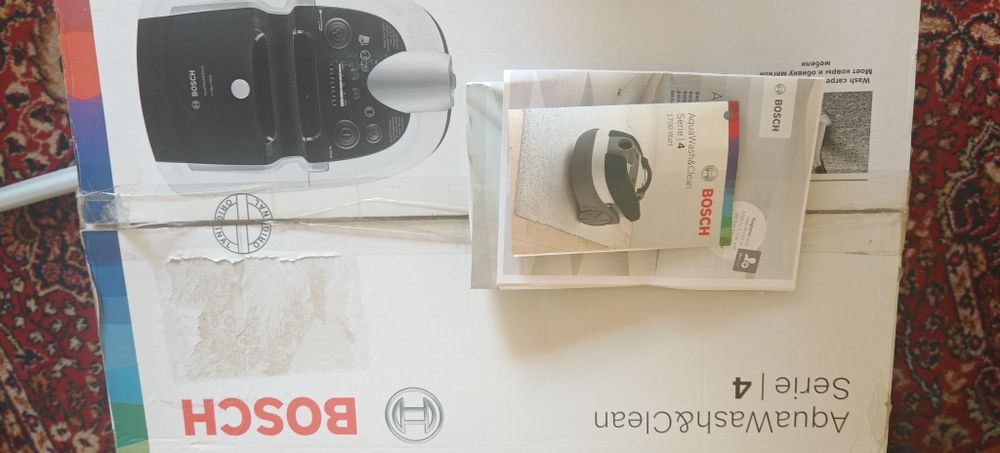 Парочистачка и прахосмукачка bosch