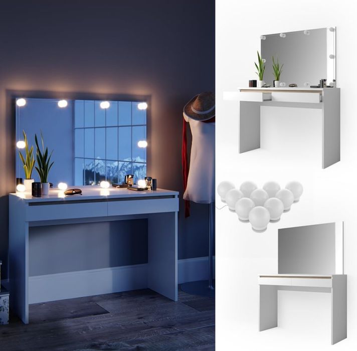 Дамска тоалетка БЕЗ ОГЛЕДАЛО Vicco 1810