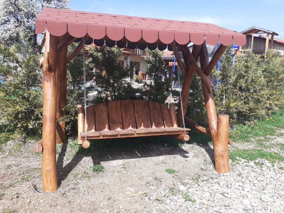 Balansoar din lemn masiv