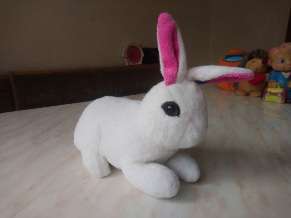 Мягкая игрушка Кролик белый