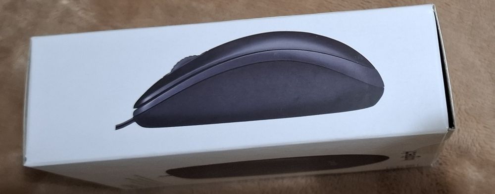 Mouse optic cu fir Logitech B110 Silent, negru