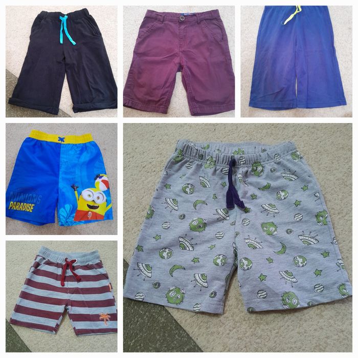 Шорты на мальчика 5-6 лет х/б