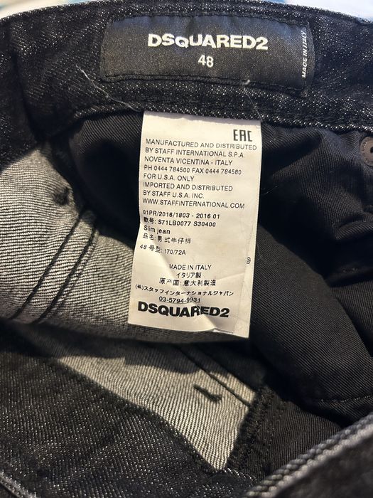 Blugi Dsquared2 originali, marimea 48(M)
